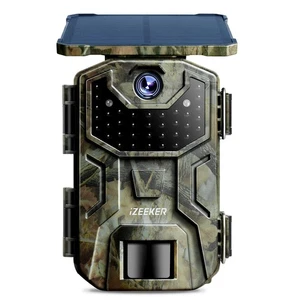✅Fototrappola da Caccia Solare 48MP ✅Fotocamera 4K Visione Notturna Impermeabile - Foto 1 di 8