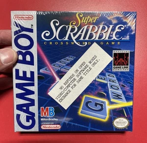 Super Scrabble (Nintendo Game Boy, 1991) Brand New Factory Sealed H-Seam - Picture 1 of 6