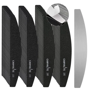 40 PIEZAS Limas de Uñas 100/180 Grano Peeling Stick Tableros de Esmeril Reutilizables Salón - Imagen 1 de 9