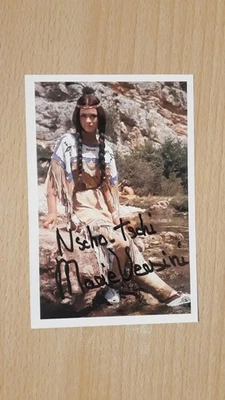 Autogrammkarten Marie Versini  Winnetou - Bild 1 von 2