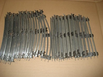 K-Line O O27 калибр 10 изогнутые и 10 прямые трубчатые пути лот из 20 кругов 36 дюймов - Изображение 1 из 4