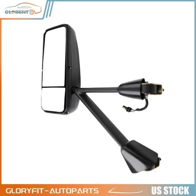 Espejos retrovisores completos lado del conductor negros para 08-16 Kenworth T170 T370 T600 T660 Foto 1 de 4
