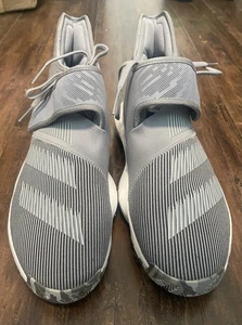 Adidas Harden B/E 3 Light Onix/Grey EF0665 Men's Sz 13 Originals yeezy Rockets - Picture 1 of 11