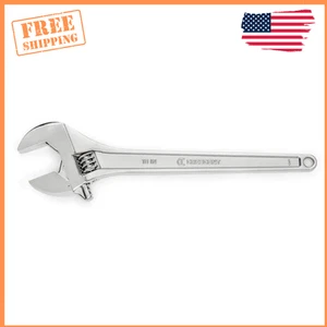 Llave ajustable de acero de 18" - mango cónico de extremo abierto único NUEVO - Imagen 1 de 5