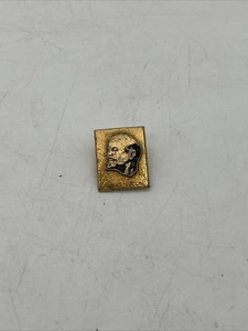 Sowjetunion Wladimir Lenin Portrait Kommunistische UdSSR Pin Anstecker Vintage 0,7x0,6" - Bild 1 von 2