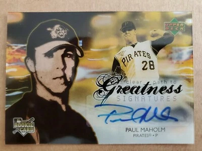 PAUL MAHOLM 2006 UpperDeck Future Stars ROOKIE Autograph  - Image 1 of 2