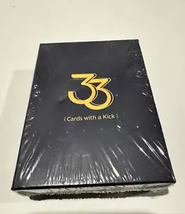 33 Karten mit einem Kickspiel Freunde, Paare und mehr, Trinkkartenspiel für Erwachsene - Bild 1 von 4
