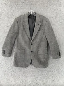 Blazer Jos A Bank Harris Tweed 2 Botones Deporte Invierno Abrigo Chaqueta Para Hombre 40R - Imagen 1 de 15