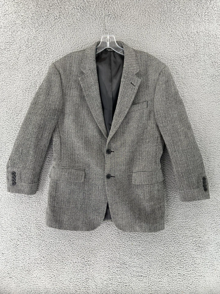 Blazer Jos A Bank Harris Tweed 2 Botones Deporte Invierno Abrigo Chaqueta Para Hombre 40R Foto 1 de 4