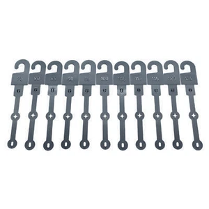 Gürtelhalter Gürtelaufhänger silber 140 mm VE20 - Bild 1 von 17