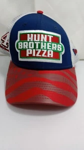 Hunt Brothers Pizza Hat Cap Mens Trucker Hat One Size New Era NAscar Salutes - Picture 1 of 6