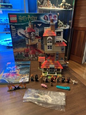 LEGO Harry Potter 75980 Attack on the Burrow Used W. Box, Manual Great Condition - Image 1 of 4