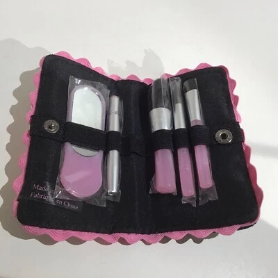 Juego de mini brochas de maquillaje Mary Kay Signature de 5 piezas y tamaño de cartera con espejo Foto 1 de 4
