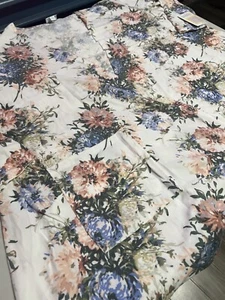 Lularoe 2XL Caroline Strickjacke Pullover Blumen Blumen Blumen Weiß Frühling XXL #70 - Bild 1 von 6