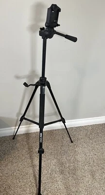 Sunpak 5858D Video Tripod Adjustable Height Lightweight - Image 1 of 3