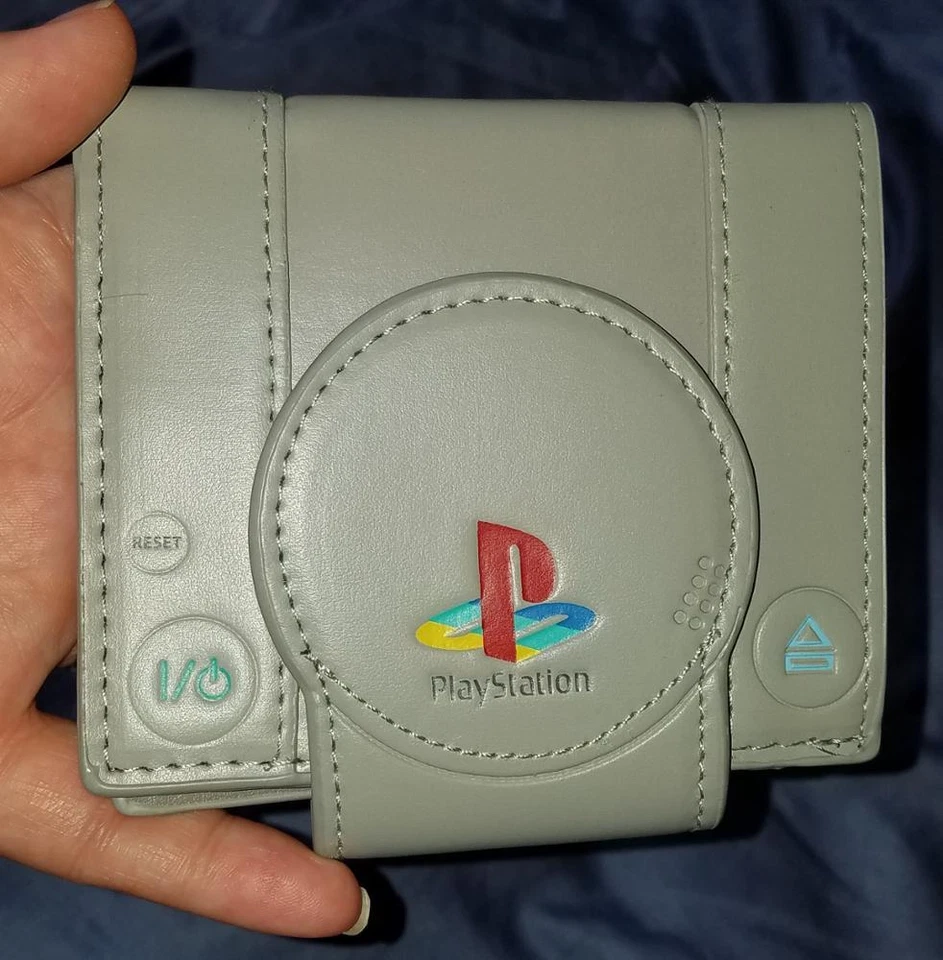 Sony Playstation Wallet Console Shaped Bifold Wallet Student Individuality Gift - Image 1 of 4