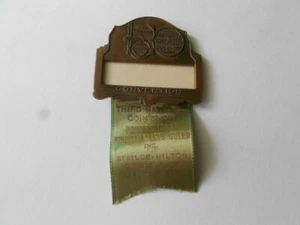 1966 Professional Numismatists Guild Third National Coin Show Detroit MI Badge - Picture 1 of 13