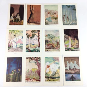 Thomas MacKenzie 12 Vintage ILLUSTRATIONS from THE CROCK OF GOLD Irish Folklore - Imagen 1 de 10