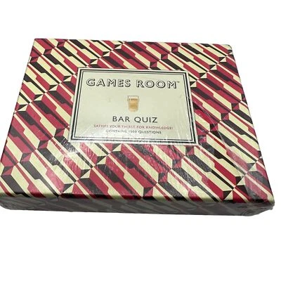 NEW SEALED Games Room Bar Quiz adult game 1,000 questions satisfy your thirst - Image 1 of 4