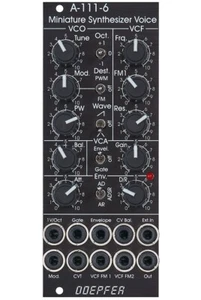 Module Eurorack Voix Synthé Miniature Doepfer A-111-6v NEUF, édition vintage. - Photo 1/1