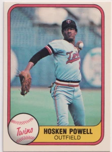 1981 Fleer #559 Hosken Powell Minnesota Twins - Picture 1 of 2