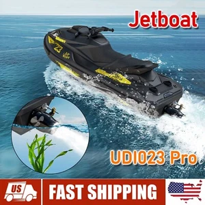 New UDI-023 RC 25Km/h 2.4G Jet-Boat 14" V-Hull Electric RTR Brushless Jet Ski - Picture 1 of 13