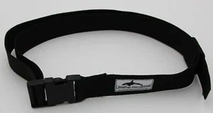 BLACK WEBBING ARCHERY QUIVER BELT 38mm QUICK RELEASE BUCKLE - Picture 1 of 2