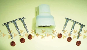 1 x HM 6 way MALE connector with pins & seals, Sumitomo SEALED Series - Picture 1 of 7