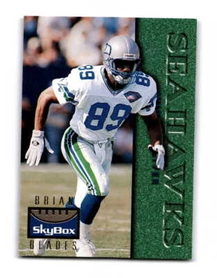 1995 SkyBox Premium Brian Blades 124 - Image 1 of 2