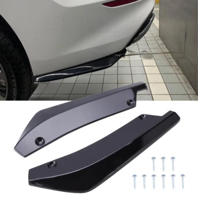 For Lexus RX350 RX350H RX450 Rear Bumper lip Spoiler Splitter Diffuser Black Foto 1 de 4