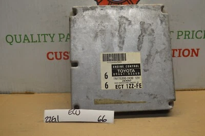 Unidad de control del motor Toyota Corolla 1999 ECU 8966102560 módulo 66-22G1 Foto 1 de 4