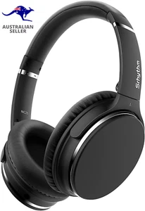 NC25 Hybrid Active Noise Cancelling Headphones, 50H Playtime, Wireless Headphone - Picture 1 of 11