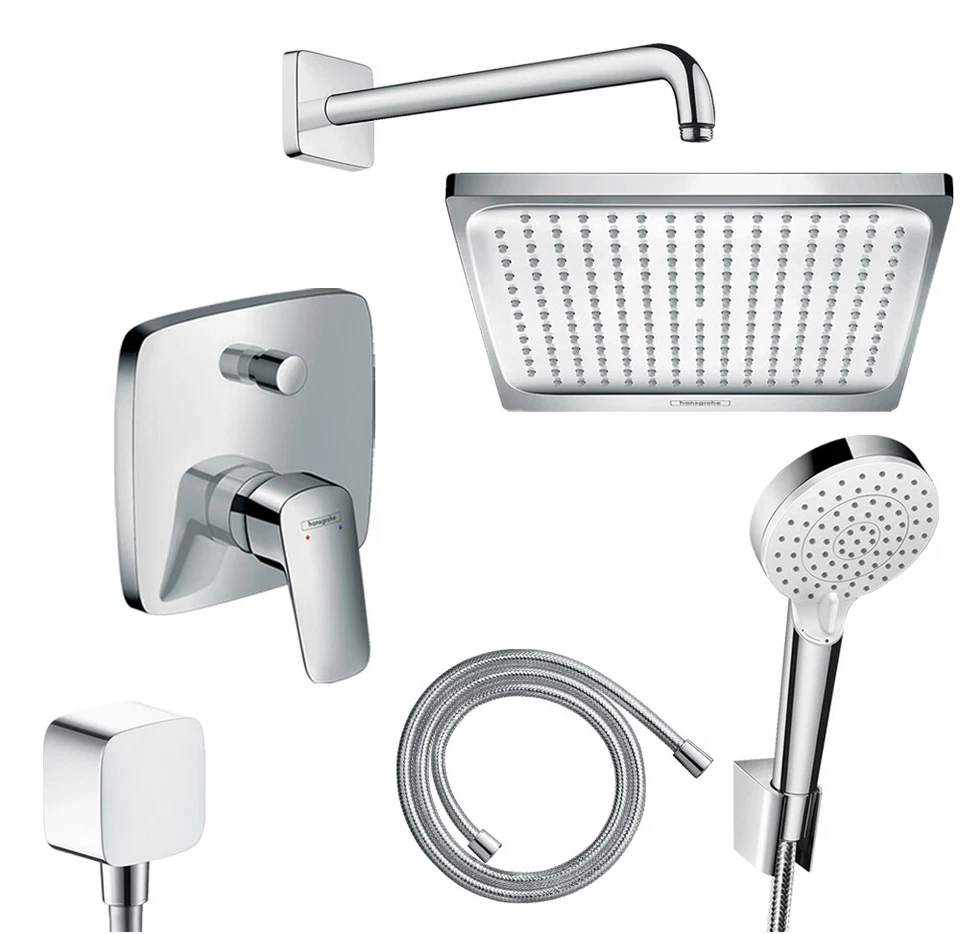 Hansgrohe Crometta E 240 Duschkopf - Chrom (26726000)