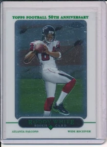 2005 Topps Chrome Roddy White Rookie Card #196 - Picture 1 of 1