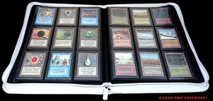 Docsmagic.de Pro-Player 9-Pocket Zip-Album White - 360 Card Binder - MTG - PKM - - Picture 1 of 9