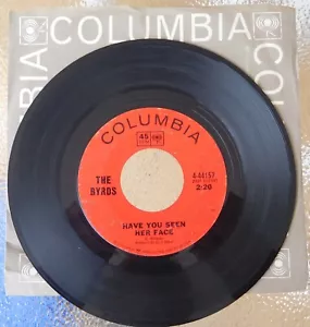 Byrds 45 RPM Record-Have You Seen Her Face - Picture 1 of 2