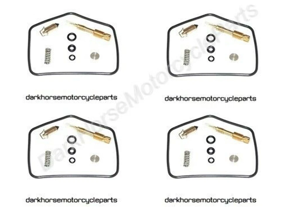 4x Carburetor Carb Repair Rebuild Kits for Kawasaki ZN700 LTD 84-85 K&L 18-2452V - Image 1 of 4
