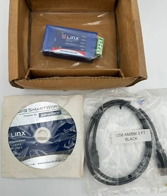 ADVANTECH ULINX USOPTL4  / BB-USOPTL4 ISOLATED RS-422/485 USB ADAPTER - Image 1 of 4