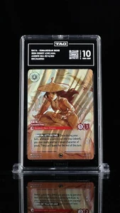 2024 DISNEY LORCANA ENCHANTED 6-AZURITE SEA RAYA - KUMANDRAN RIDER TAG 10 - Picture 1 of 2