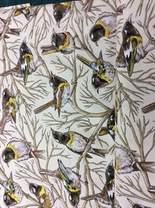 Tela de tela Freedom Stitch para pájaros 100 % algodón - Imagen 1 de 5