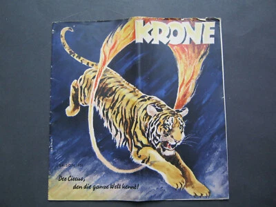 Programm Programmheft Circus Krone Zirkus Zirkusprogramm 1951 - Bild 1 von 4