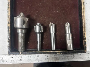 MACHINIST DrG3   TOOLS LATHE  MILL Lot of Corner Rounding Radius End Mills - Picture 1 of 17