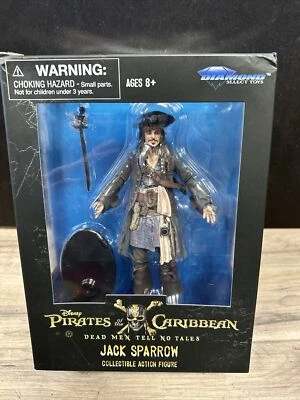 Figura de acción Diamond Select Toys Jack Sparrow 7" Piratas del Caribe  Foto 1 de 4