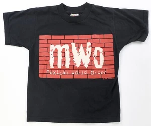 Rare VTG MWO Mexican World Order 1998 T Shirt 90s Wrestling Parody Youth 10/12 - Picture 1 of 6