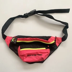 Paquete Roo Sac Fanny de colección 1990 rosa neón amarillo negro carrera Zenith Data - Imagen 1 de 6