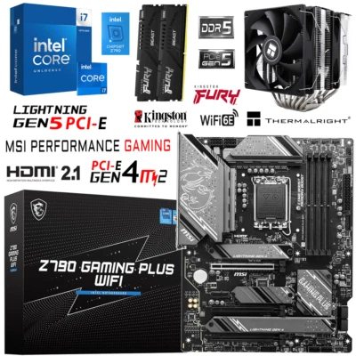 PC Bundle / Intel i7 14700K / MSI Z790 Gaming Plus WIFI / 16GB DDR5-5200MHz - Bild 1 von 4