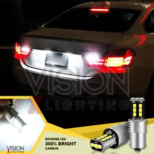 Seat Leon 5F SC ST 2012-2018 Actualización Bombillas LED Inverso 300% Blanco Brillante Canbus - Imagen 1 de 3
