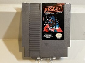 Rescue the Embassy Mission - 1990 NES Nintendo Game - Cart Only - TESTED!