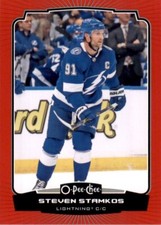 2022-23 UD O-Pee-Chee OPC Base Red Border #11 Steven Stamkos
