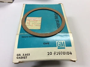 NOS 1969-75 Chevry Buick GMC Car Truck Air Cleaner Gasket 3970104 70 71 72 73 74 - Picture 1 of 1